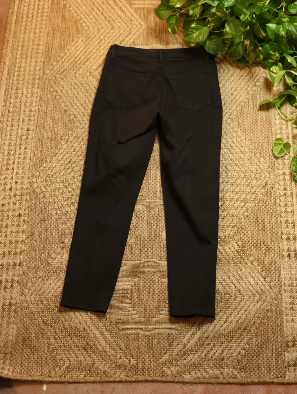 Black Slim Ankle Pants