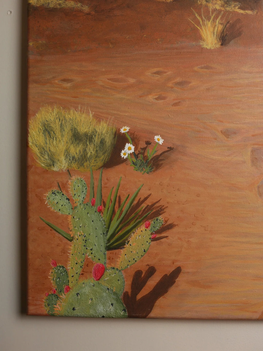 Glances Between Lost Eyes Original Painting - 30" x 24"