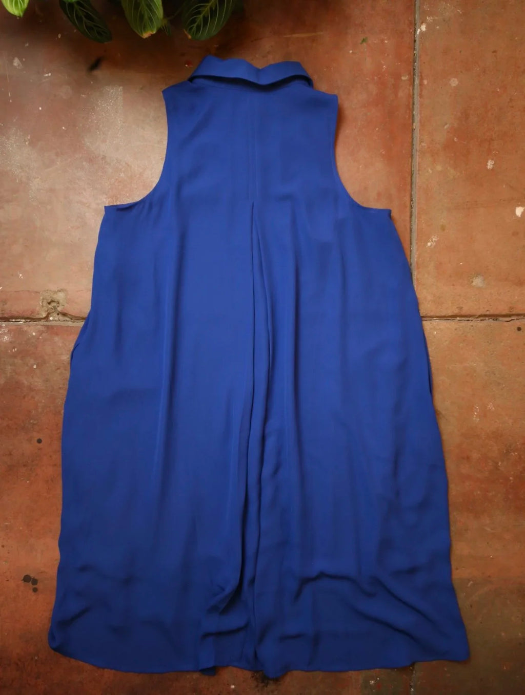 Royal Blue Collared Dress