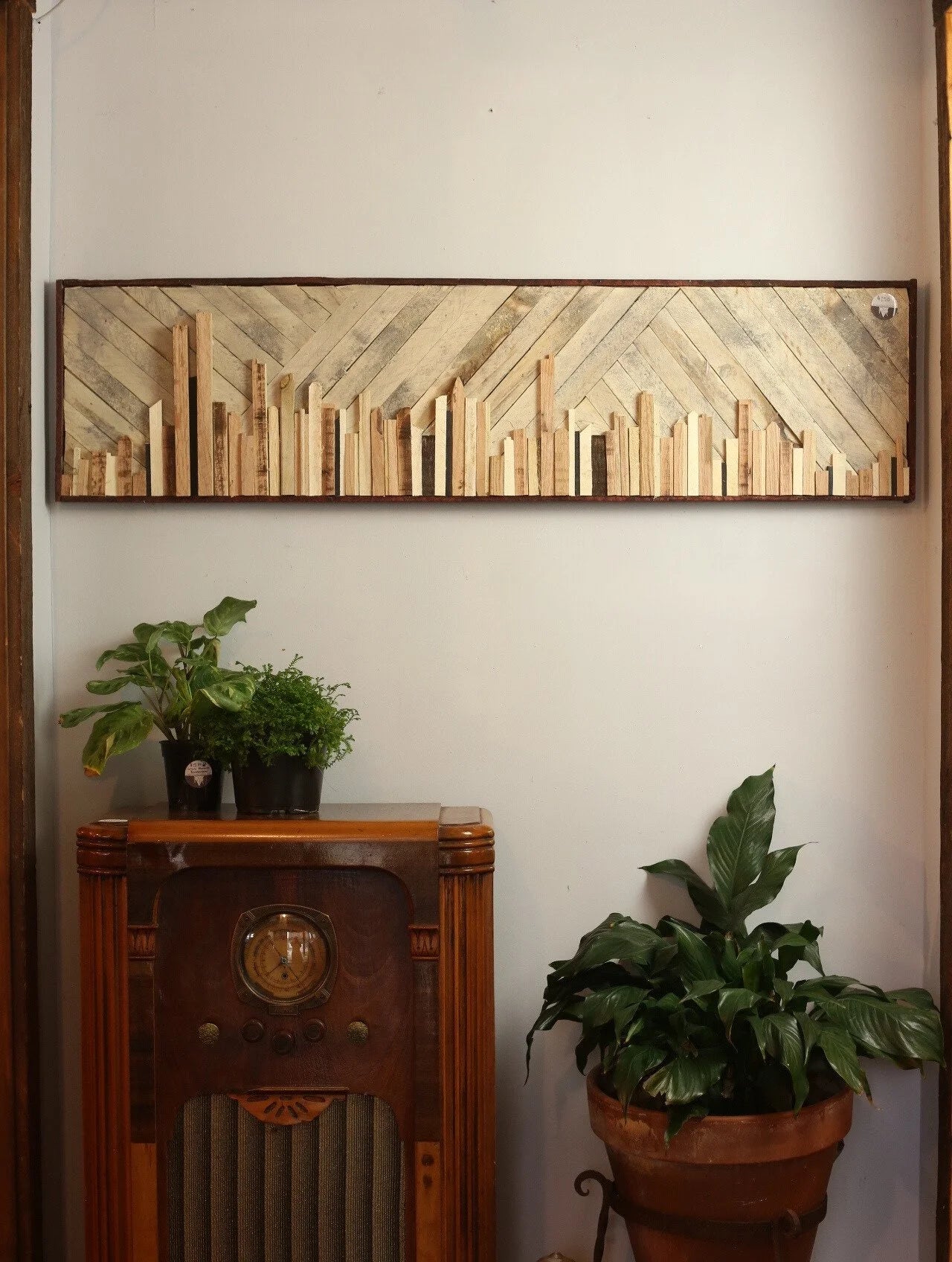 City Skyline Folk Art By Paul Dickerman #8