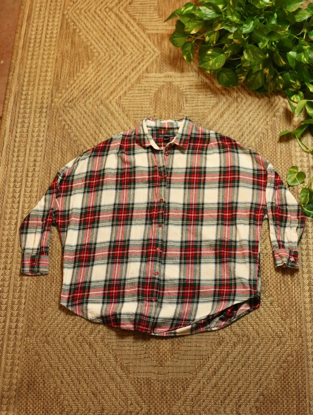 Red French Connection Flannel