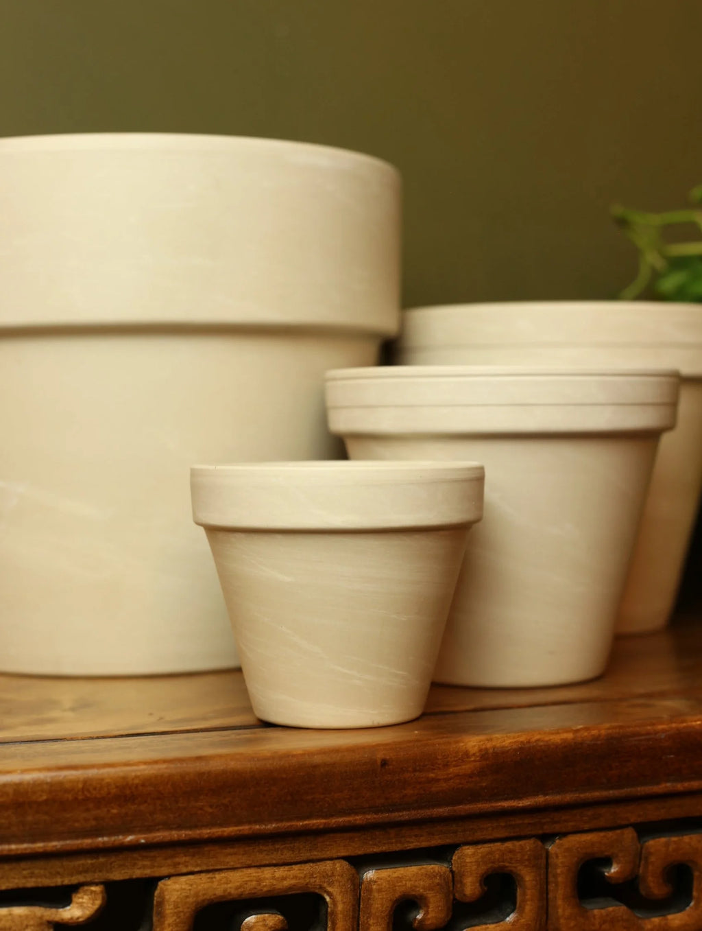 Cream Plant Pots