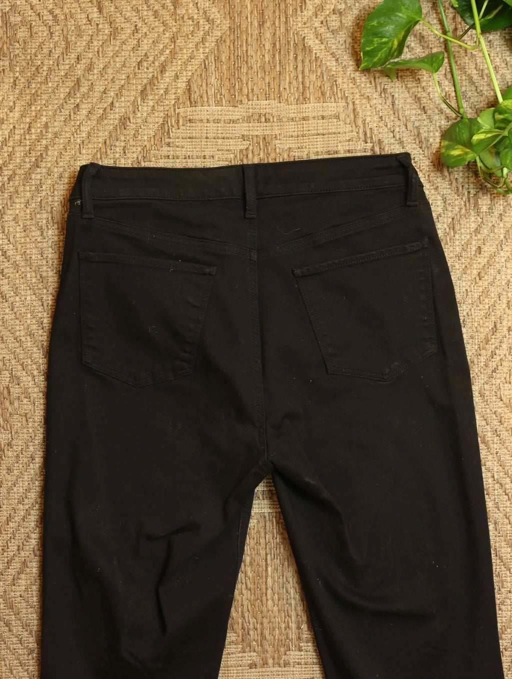Black Slim Ankle Pants