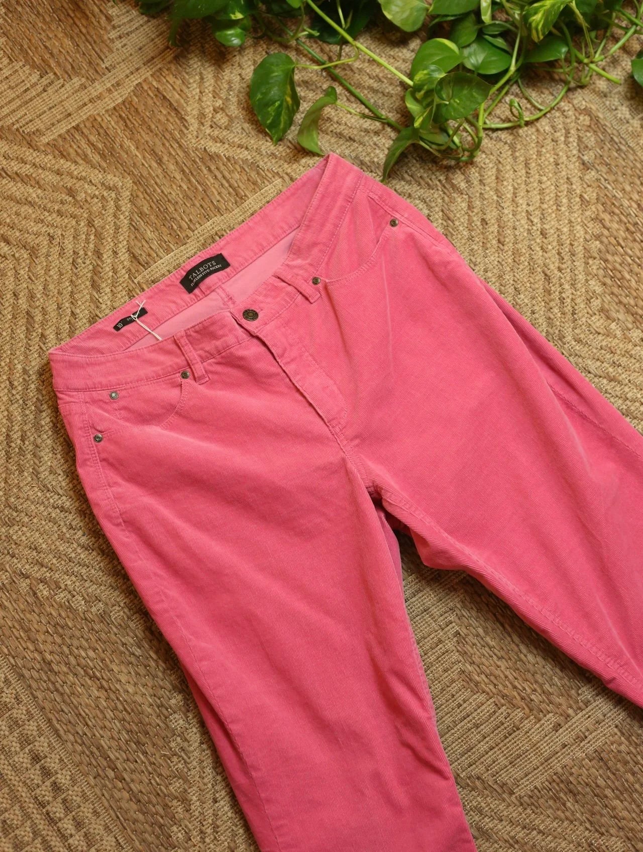 Pink Corduroy Pants