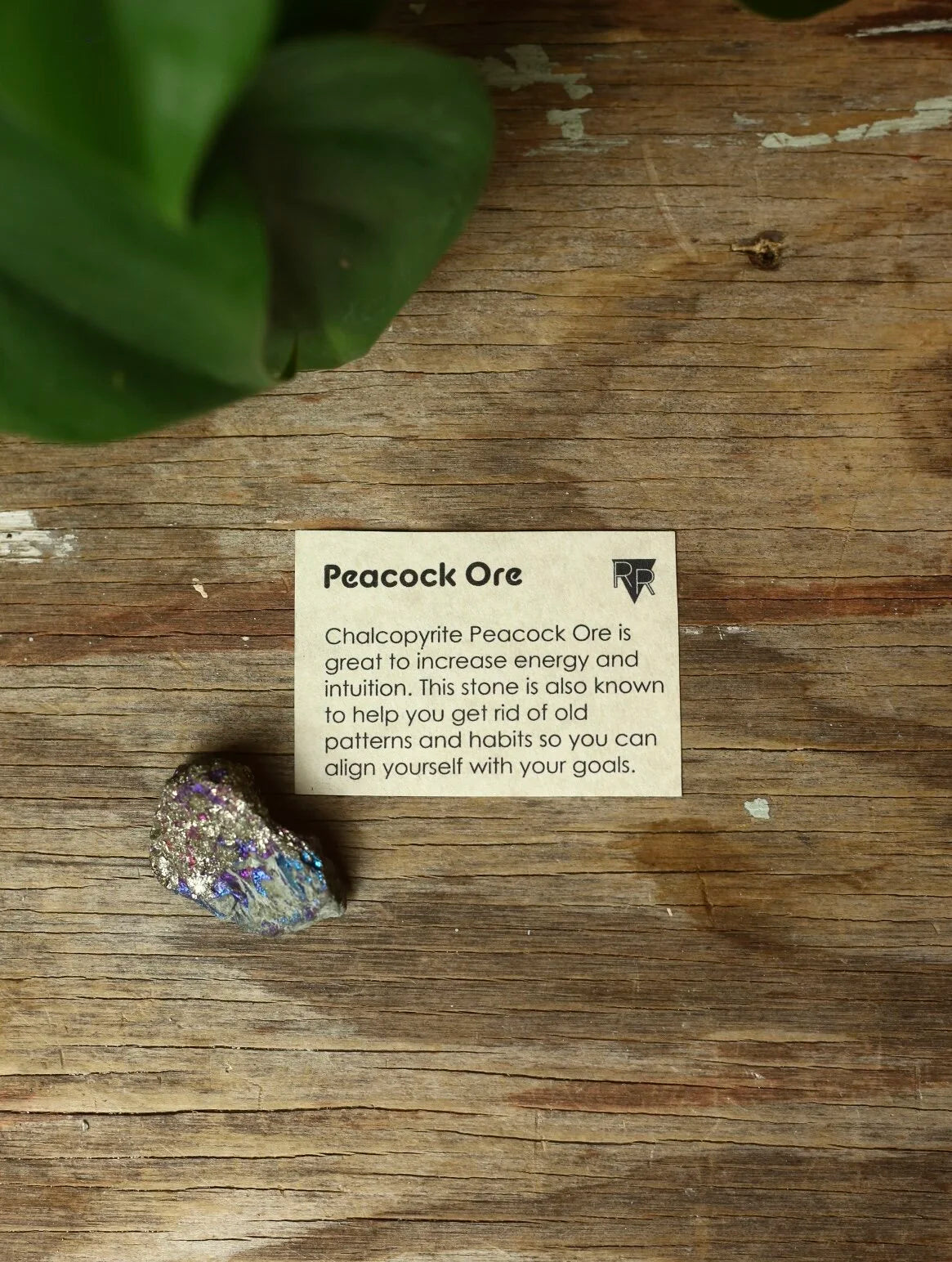 Peacock Ore Stone