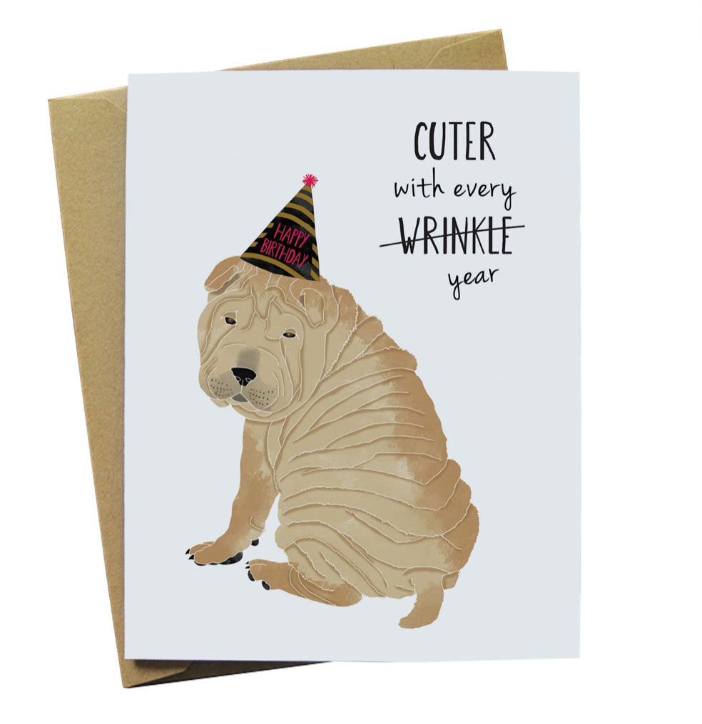 Cuter With Every Wrinkle Card