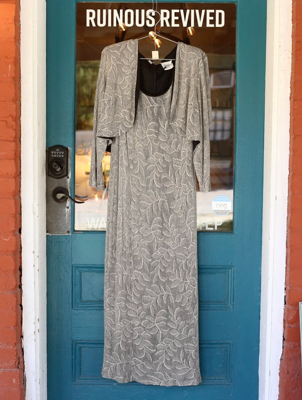 Knitted Dress & Cardigan Set