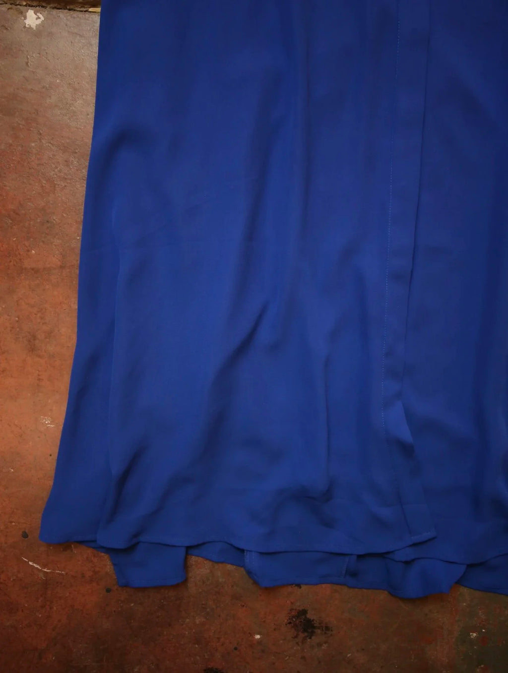Royal Blue Collared Dress