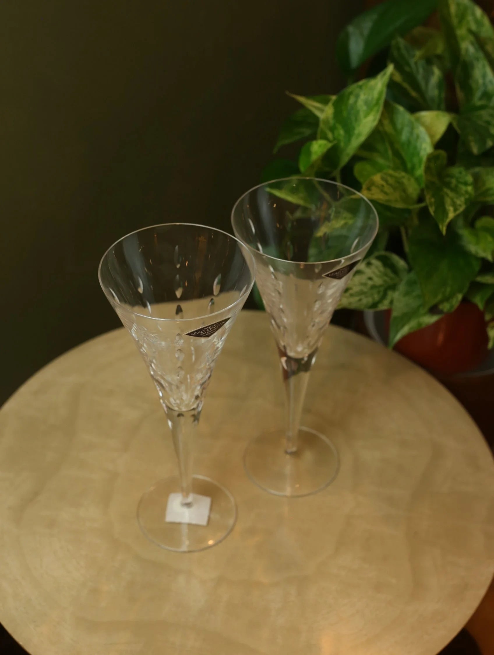 Rayware Crystal Large Champagne Flute Glass