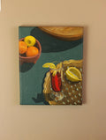 Still Life of Aperol Spritz & Lemons