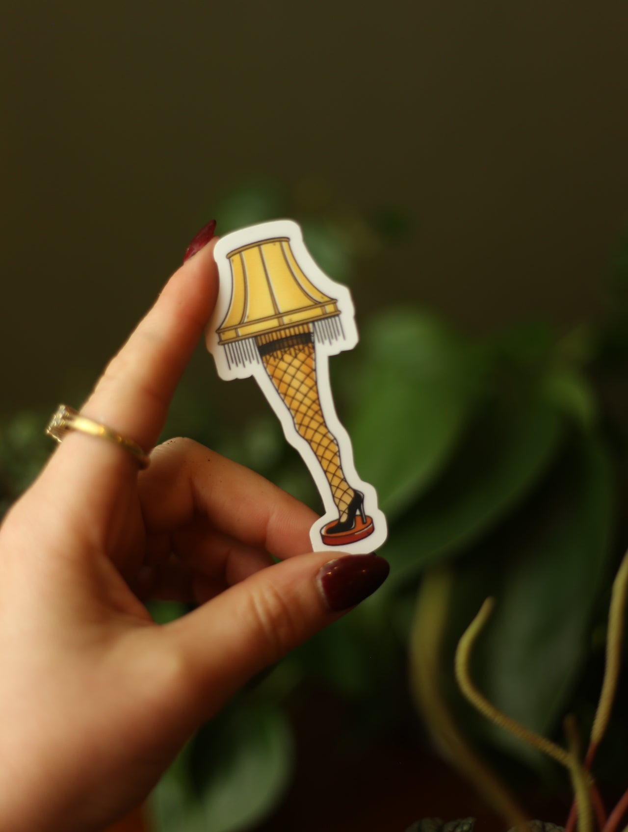Leg Lamp Sticker