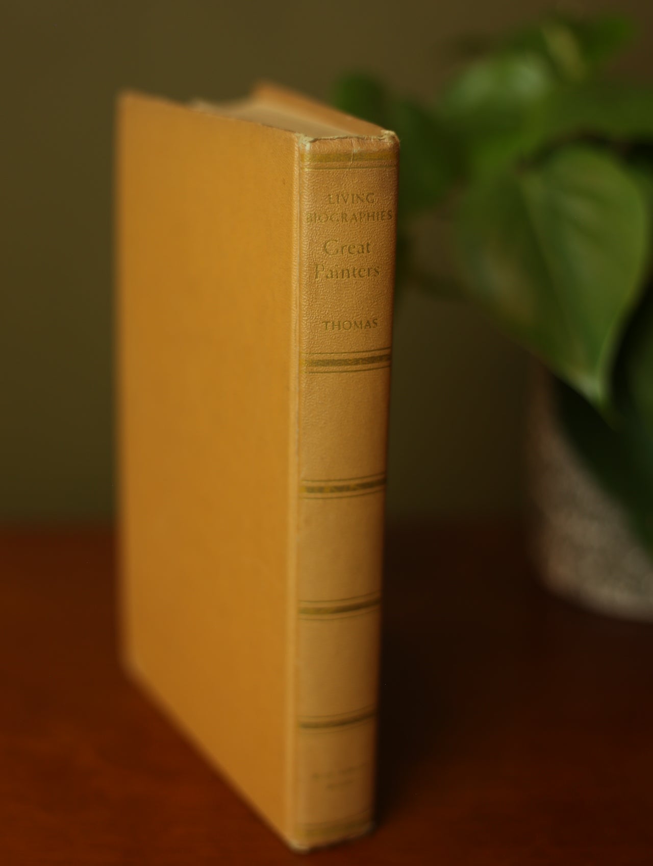 Living Biographies of Great Painters by Henry Thomas & Dana Lee Thomas 1946
