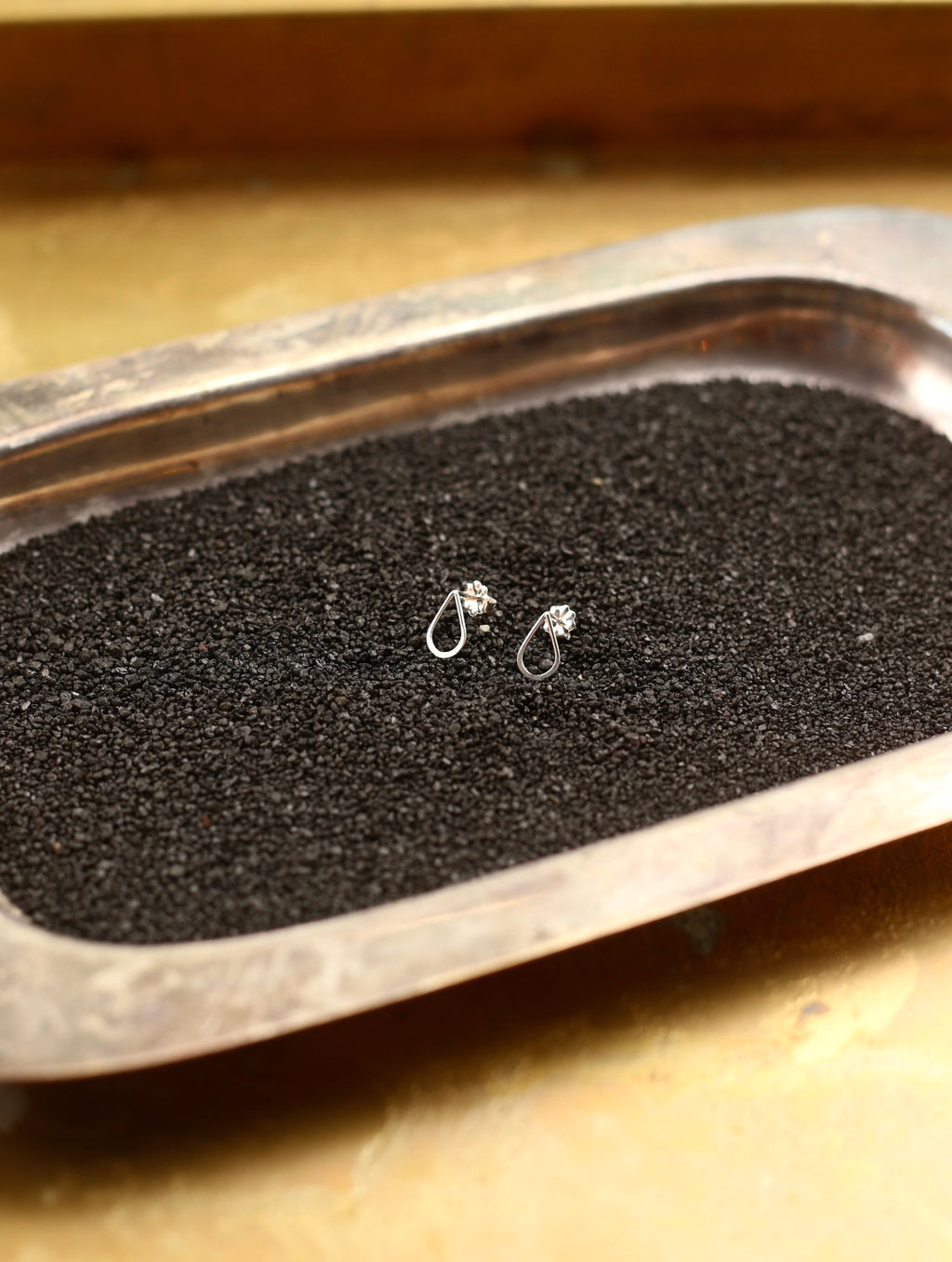Teardrop Studs Earrings