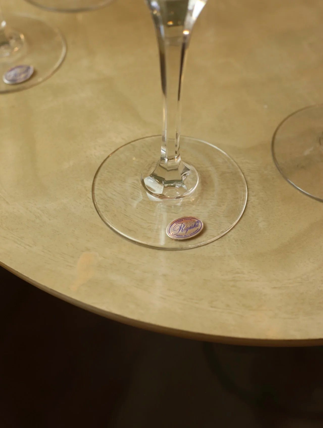 Rogaska Cut Crystal Wine Glass