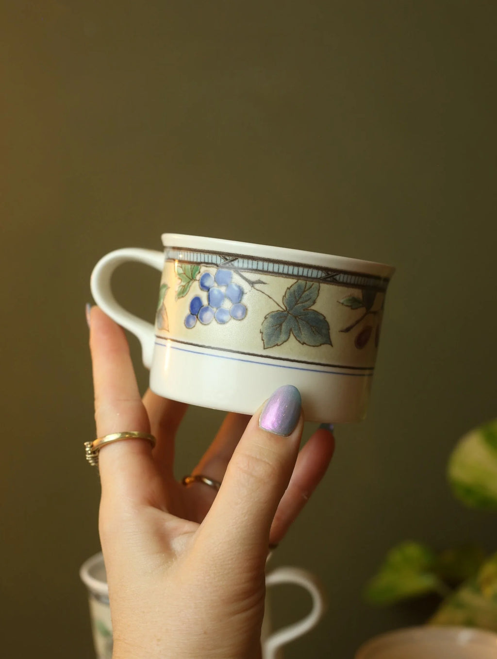 Garden Harvest Tea Cups & Plates