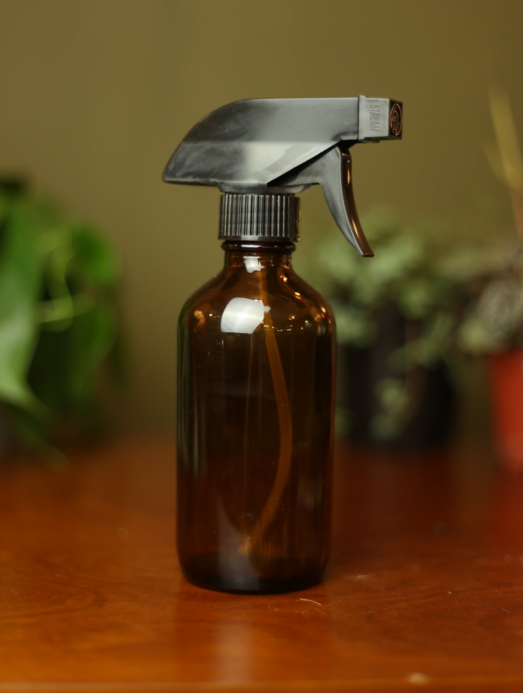 Amber Glass Reusable Spray Bottles