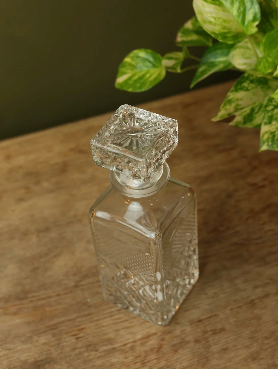 Cut Glass Decanter