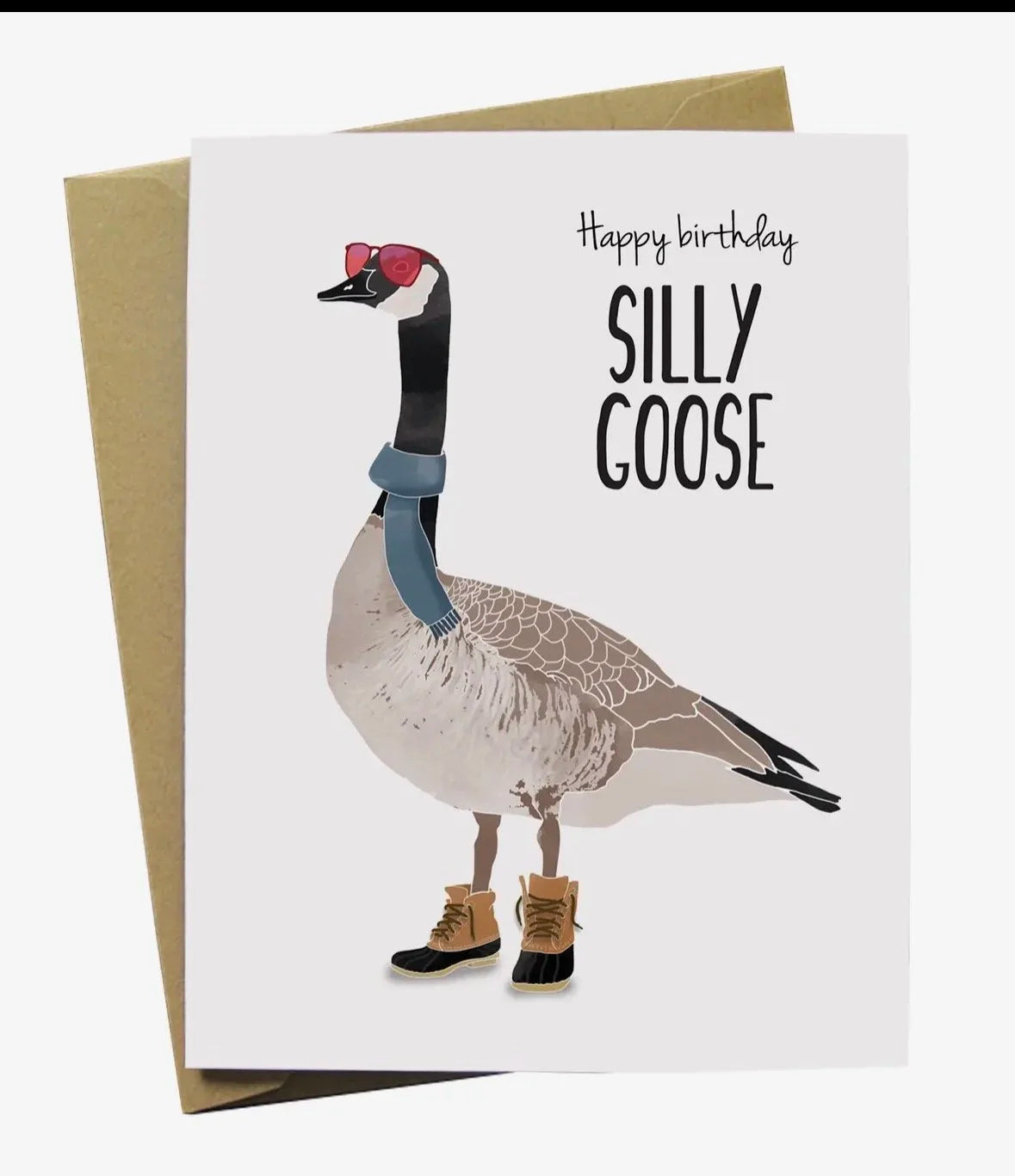 Happy Birthday Silly Goose Card