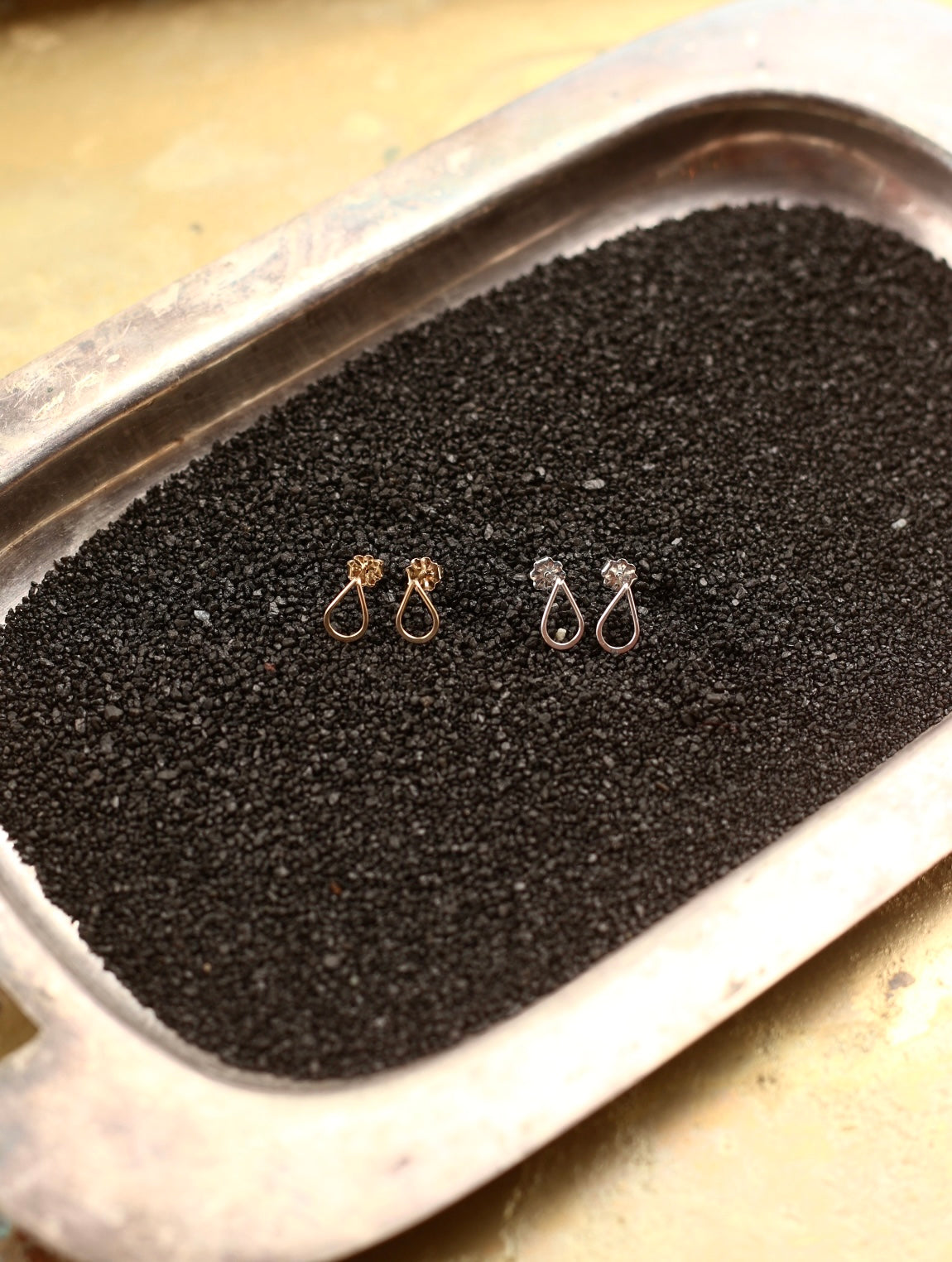 Teardrop Studs Earrings