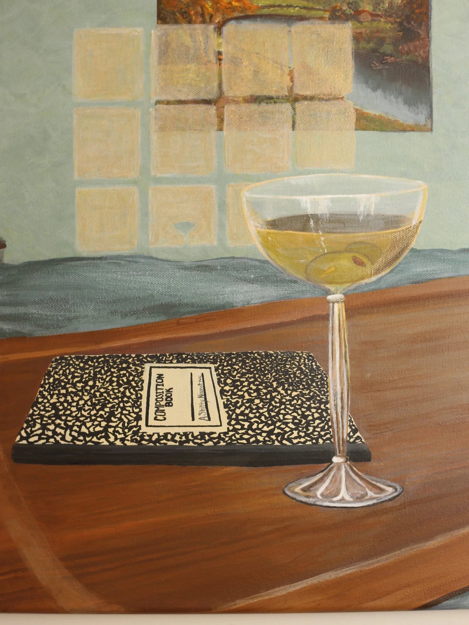 A Shitty Narrative Original Painting- 24" x 20"