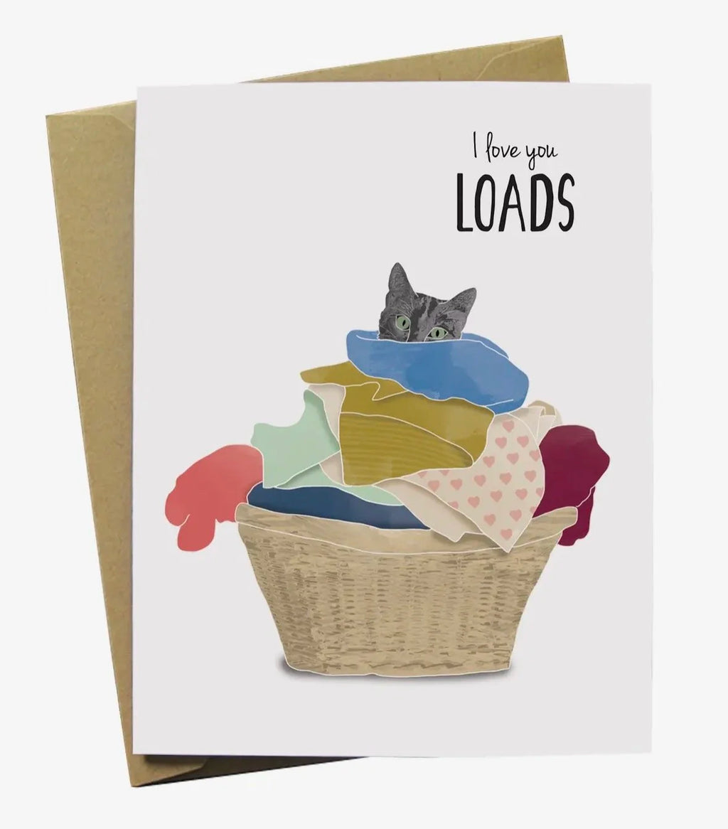 I Love You Loads Card