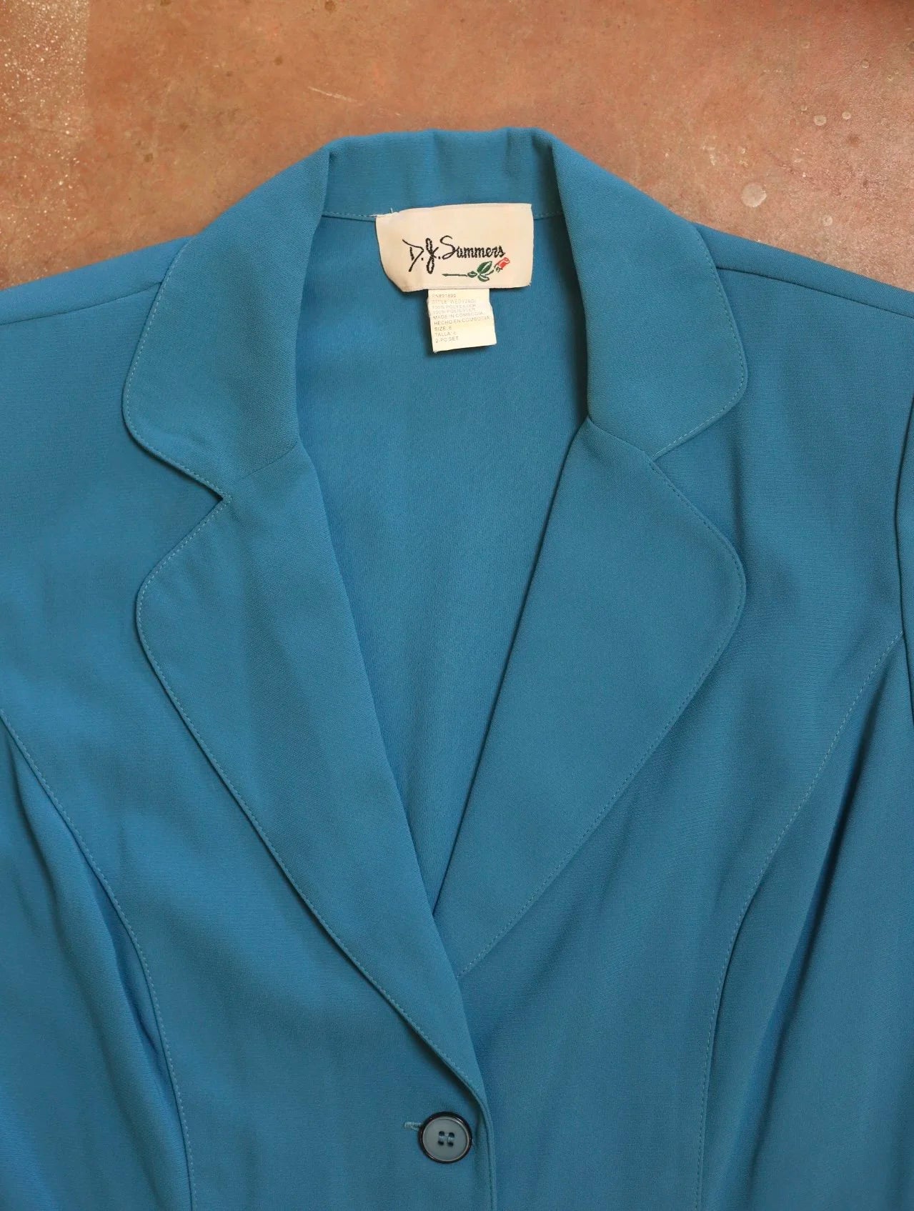 DJ Summers Teal Blouse