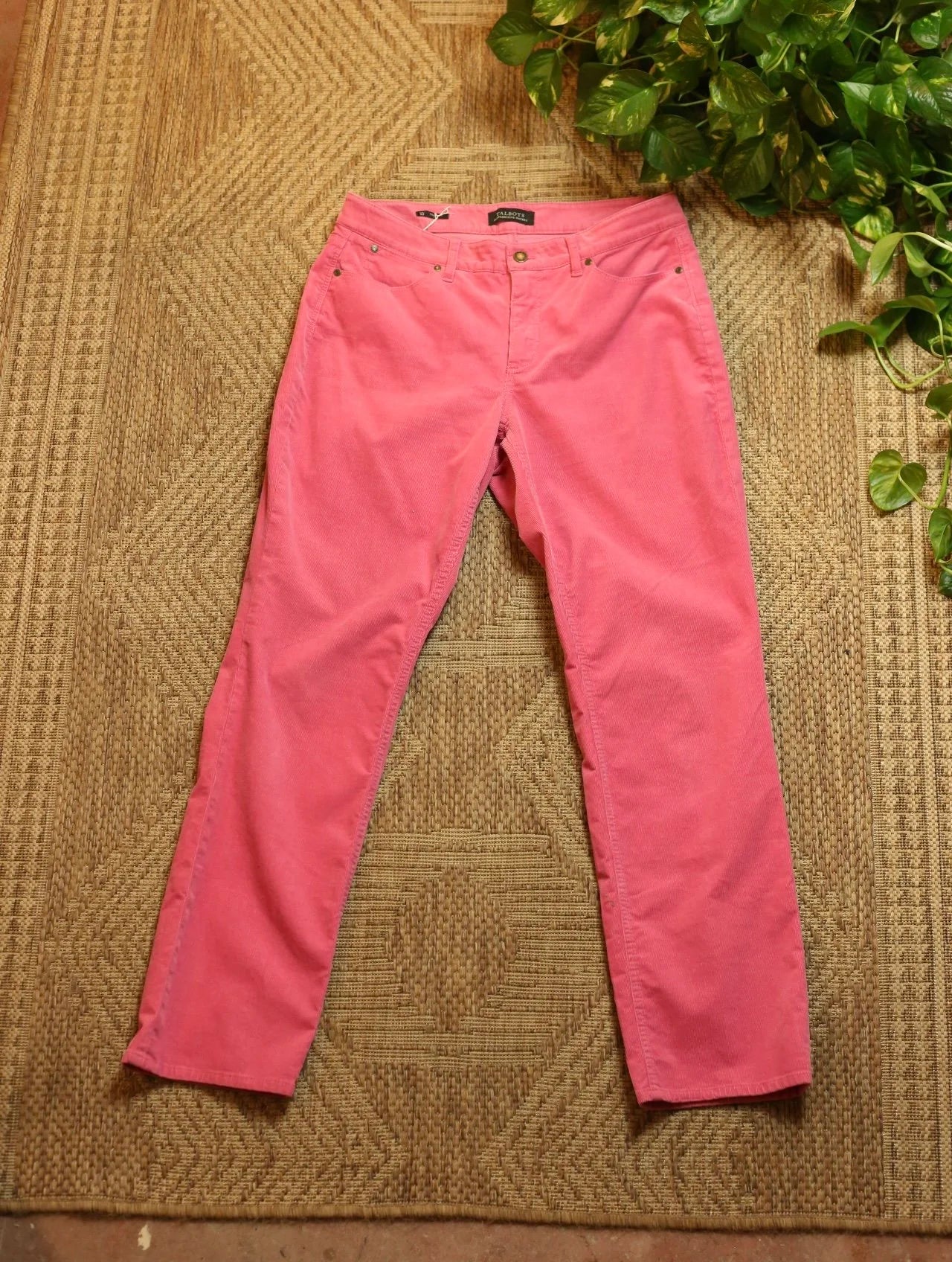 Pink Corduroy Pants