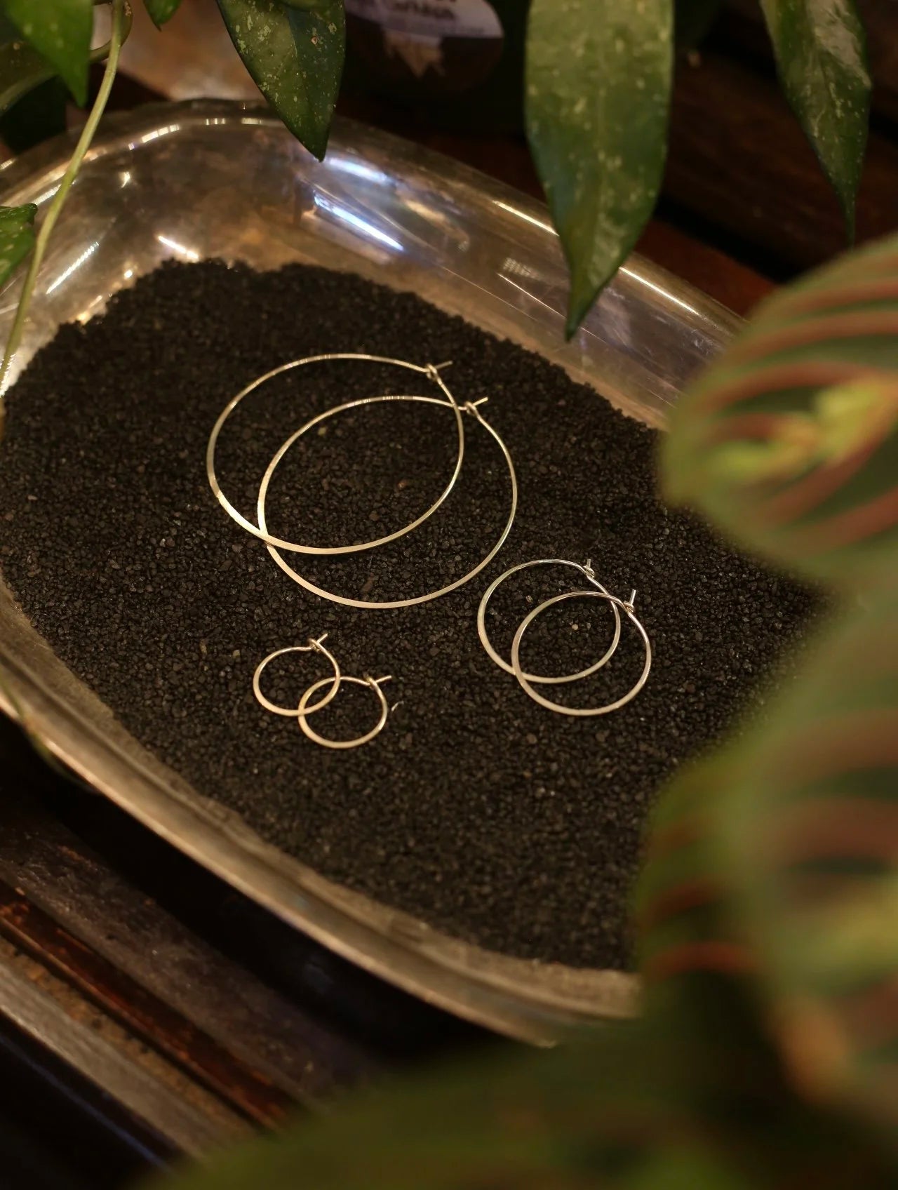 Sterling Silver Hoops
