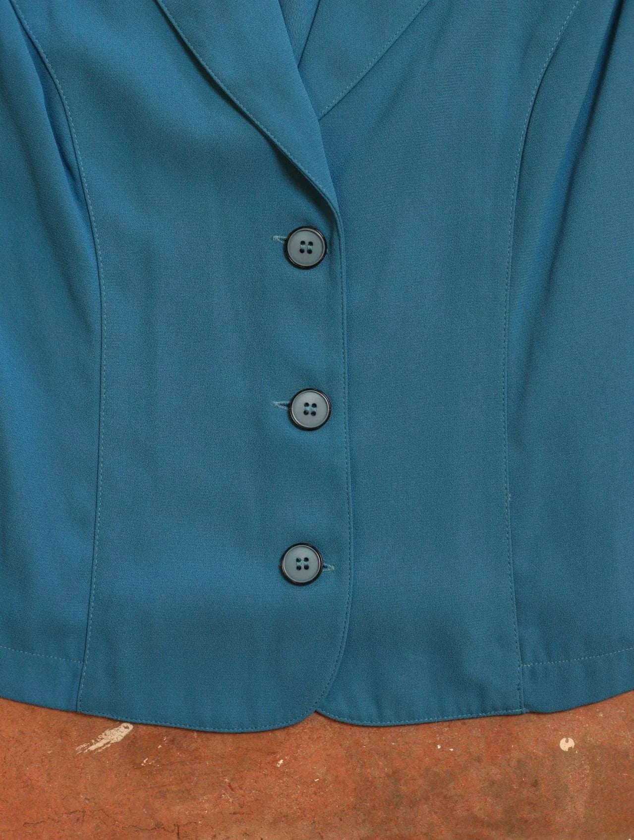 DJ Summers Teal Blouse