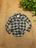 Blue & Green Abercrombie Flannel