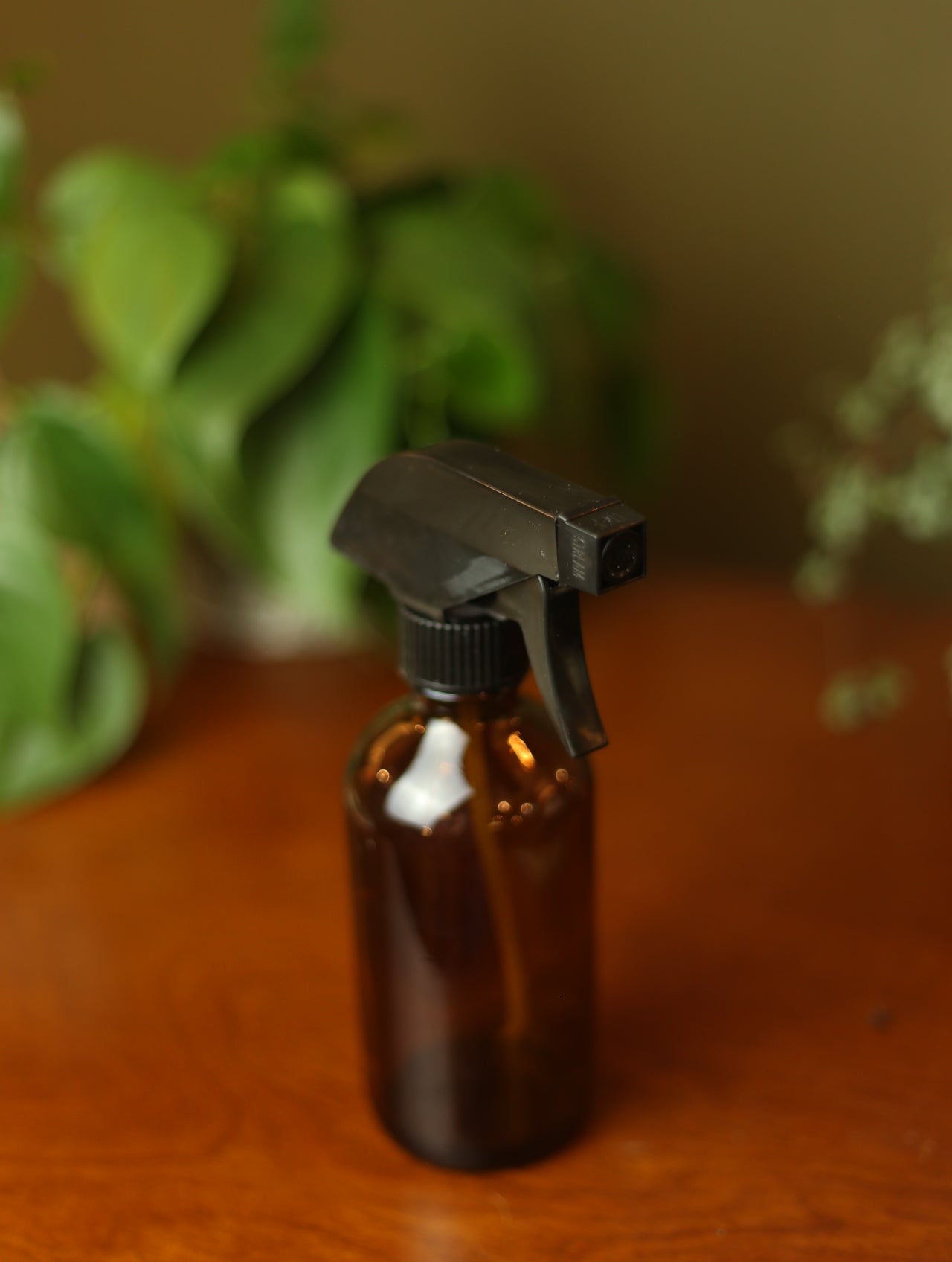 Amber Glass Reusable Spray Bottles