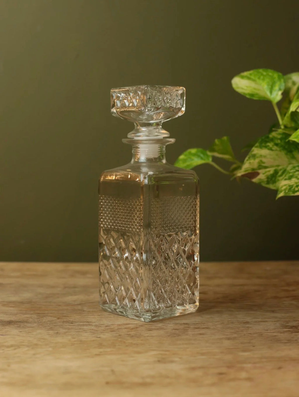 Cut Glass Decanter