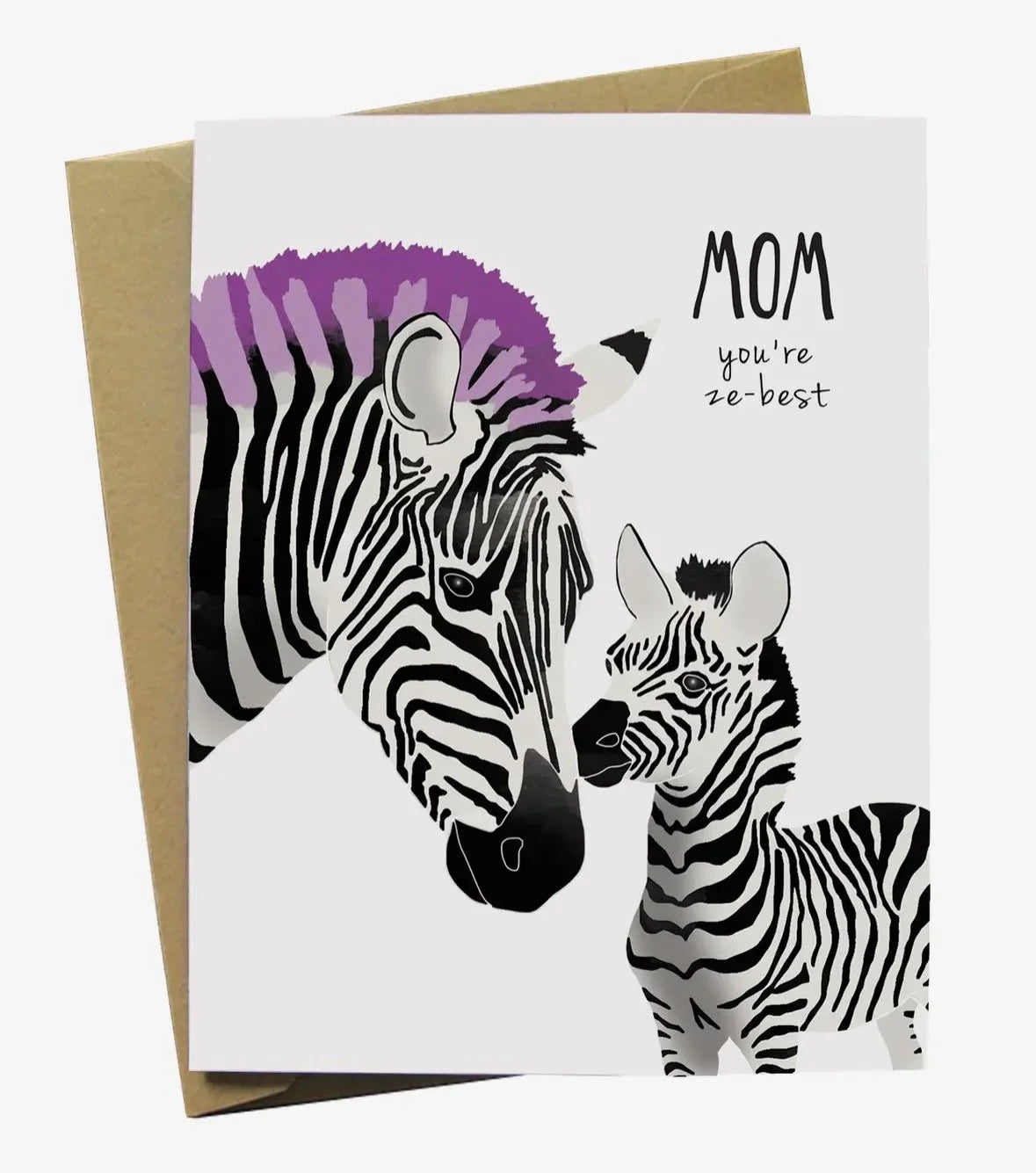 Mom You're Ze-best Card