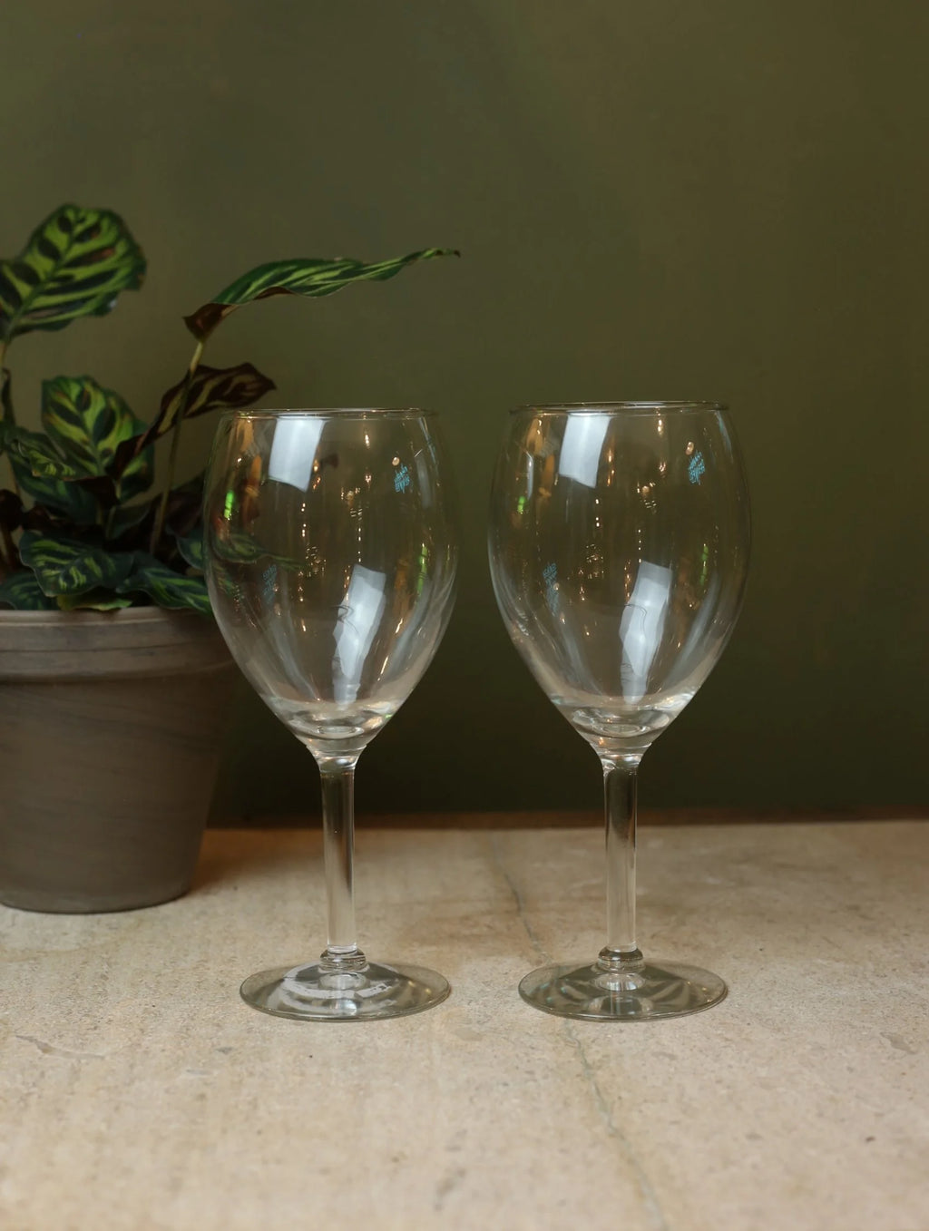 Teardrop Wine Glass