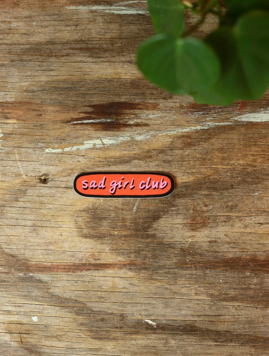Sad Girl Club Sticker