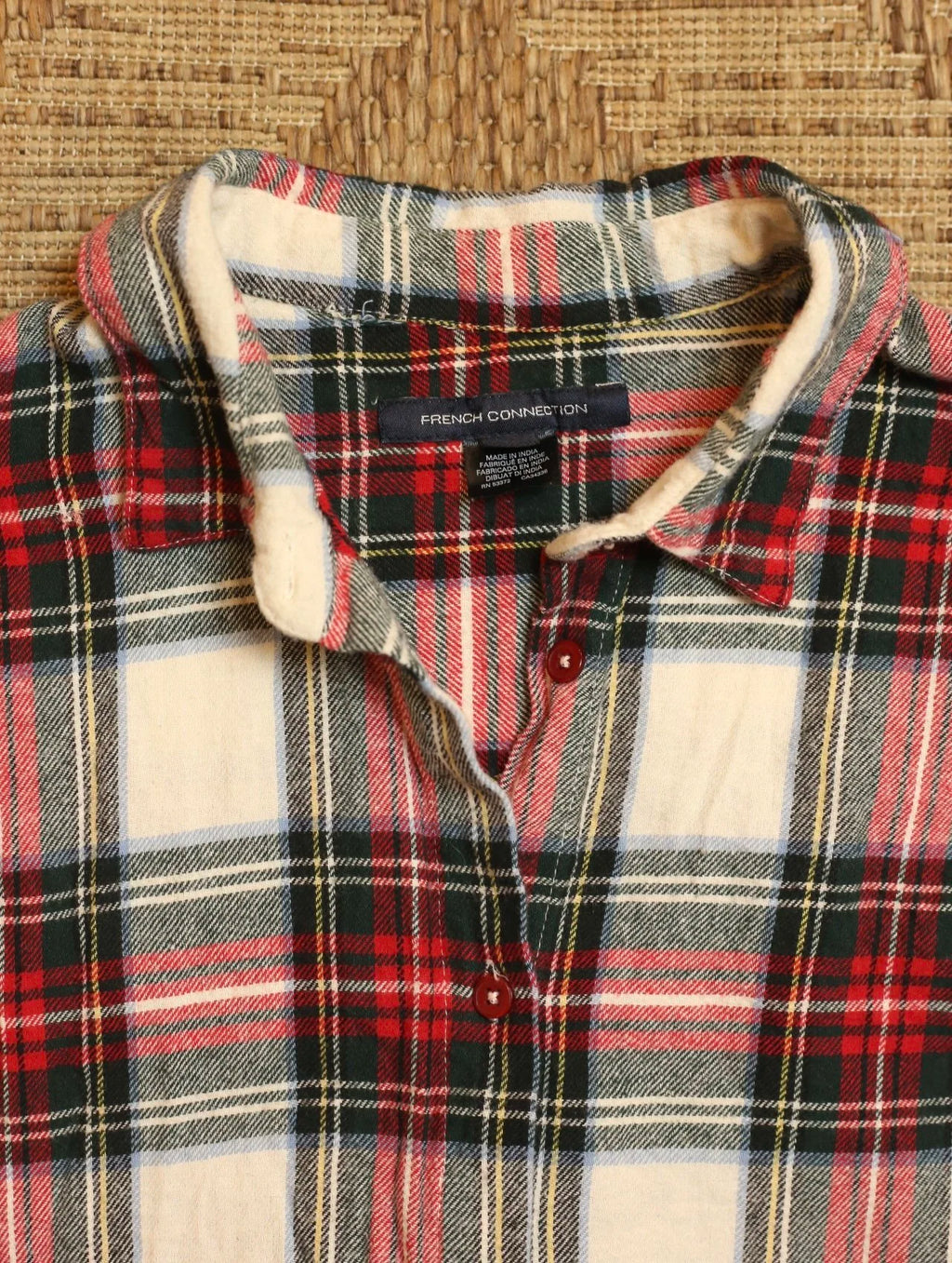 Red French Connection Flannel