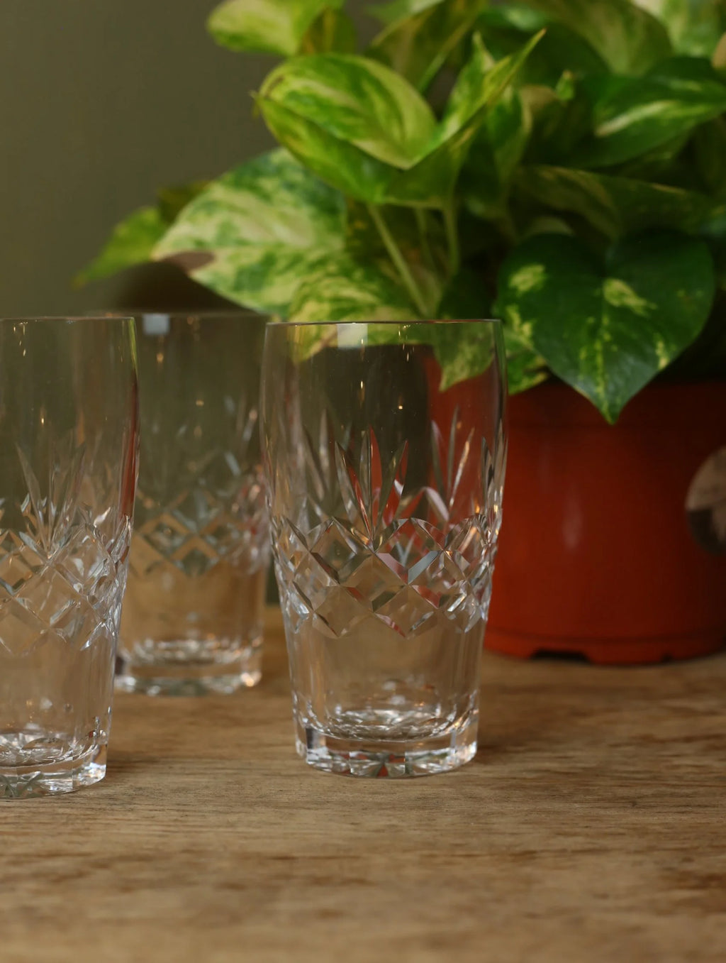 Crystal Water Glasses