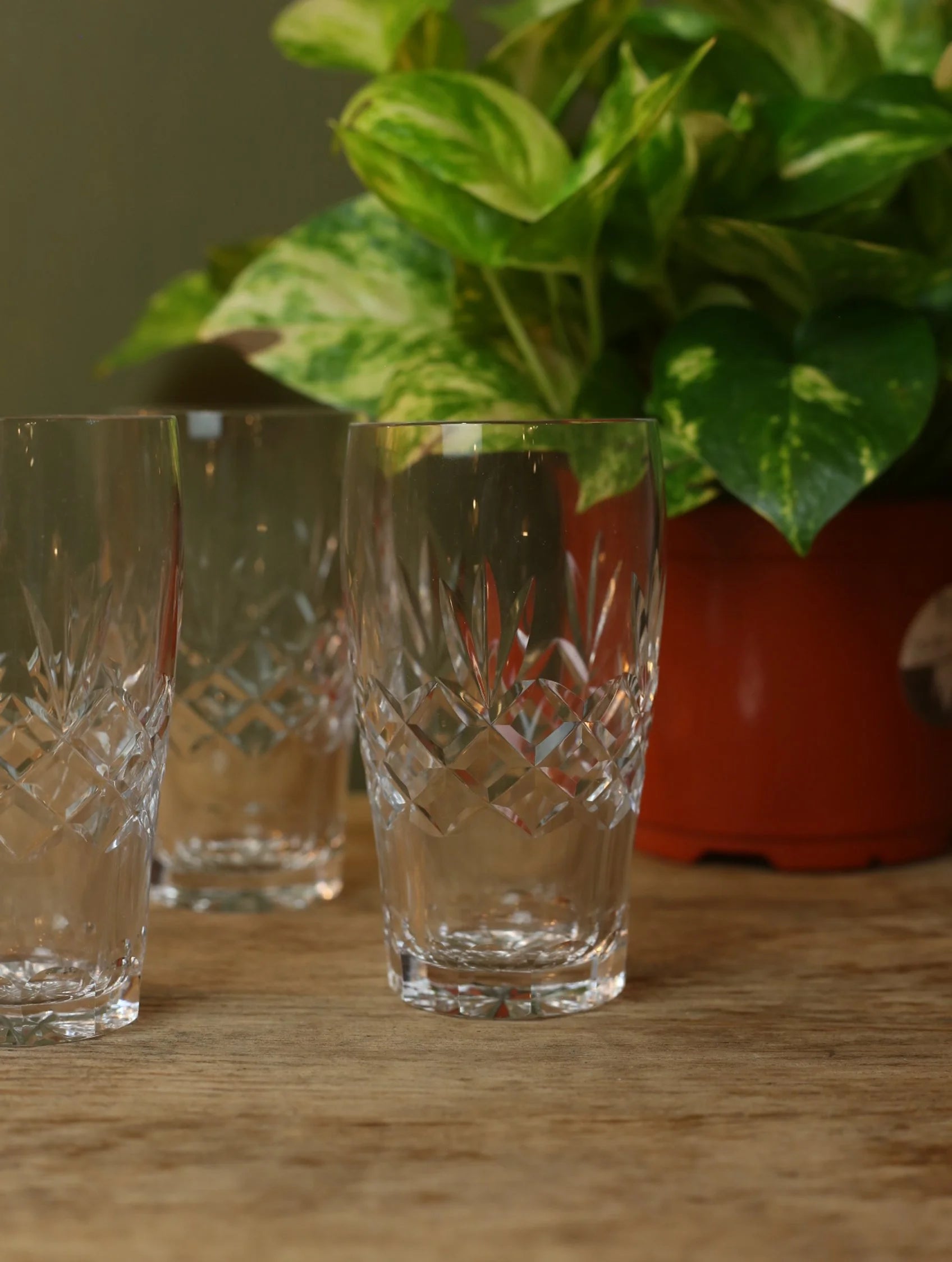 Crystal Water Glasses